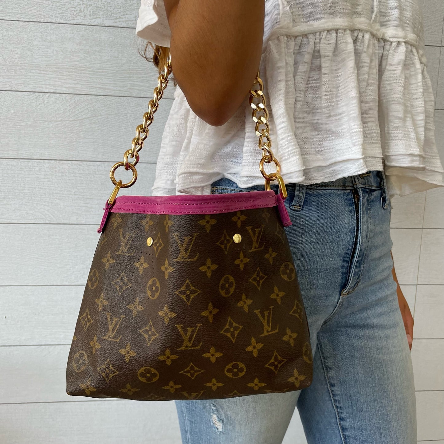 Pink Custom Shoulder Bag